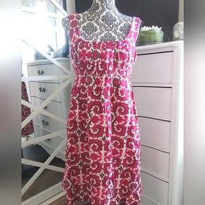 New York and Company Floral ,Lined Dress